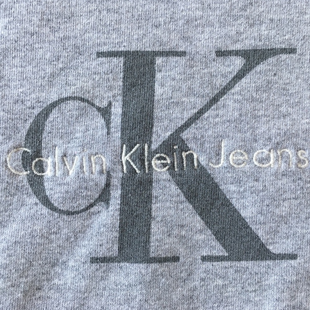 Calvin Klein Grey Hoodless
